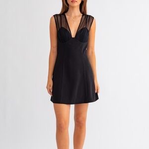 Mini Black Dress